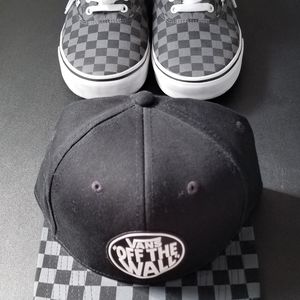 Vans 'Checkerboard' w/ Hat
